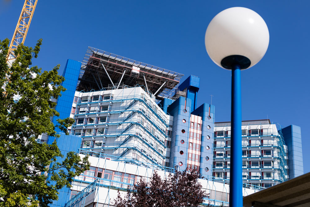 Bildausschnitt vom Klinikum Bamberg